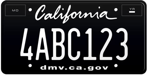 AUM 560, 1963, yellow on black, Issued until 1970. . Are black and white license plates legal in california